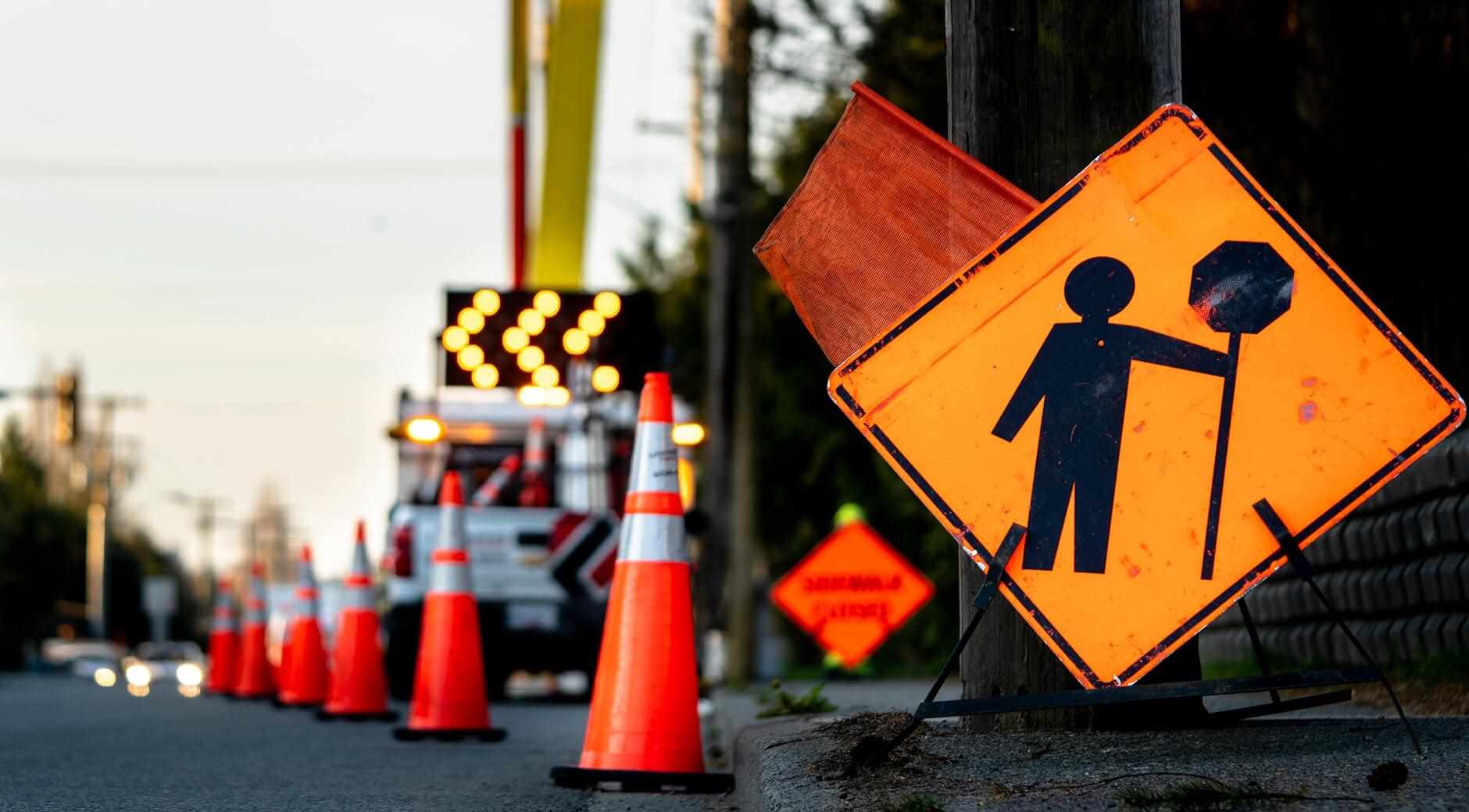 Delineators vs. Cones Traffic Control Options
